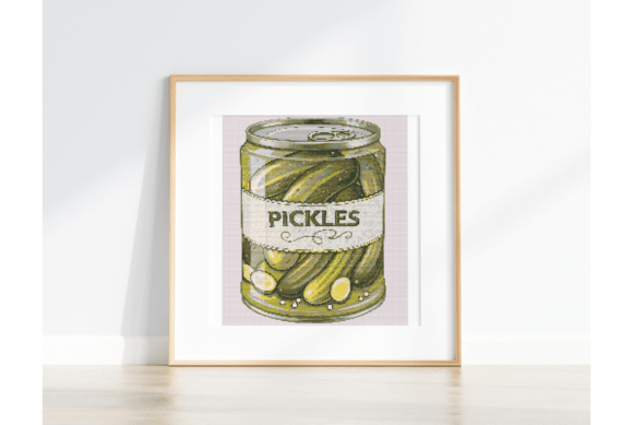 Dill Pickle Lover Embroidery Design
