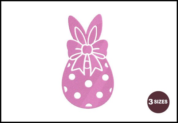 Easter Bunny Egg Embroidery